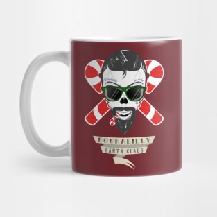 Rockabilly Santa Mug